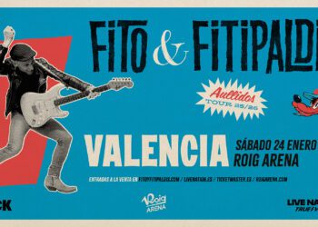 Fito & Fitipaldis actuarán en el Roig Arena el 24 de enero