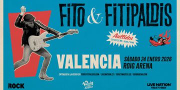 Fito & Fitipaldis actuarán en el Roig Arena el 24 de enero