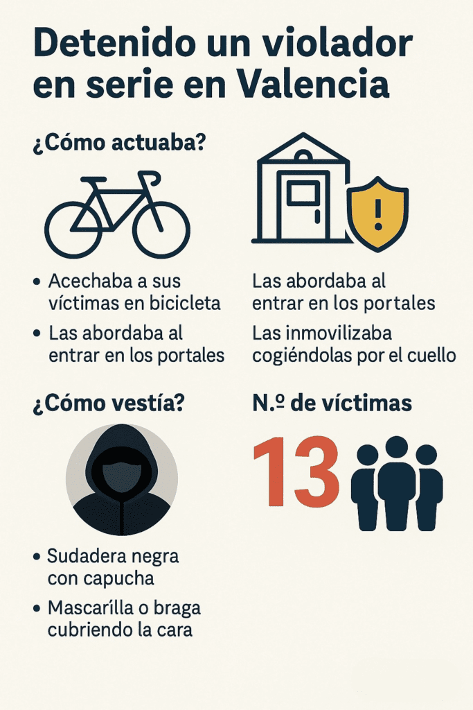 Perfil y preparación del violador del portal de Valencia: un depredador meticuloso con 13 victimas 2 ChatGPT Image 15 abr 2025 21 22 38 fotor 20250415212317
