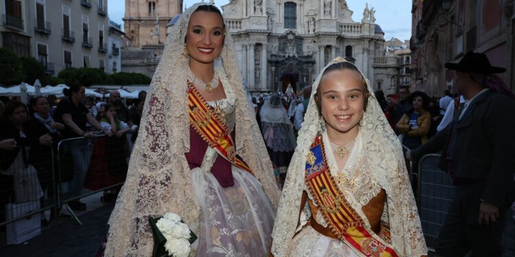 Berta Peiró y Lucía García en las Fiestas de la Primavera de Murcia 1 Berta Peiró y Lucía García en las Fiestas de la Primavera de Murcia