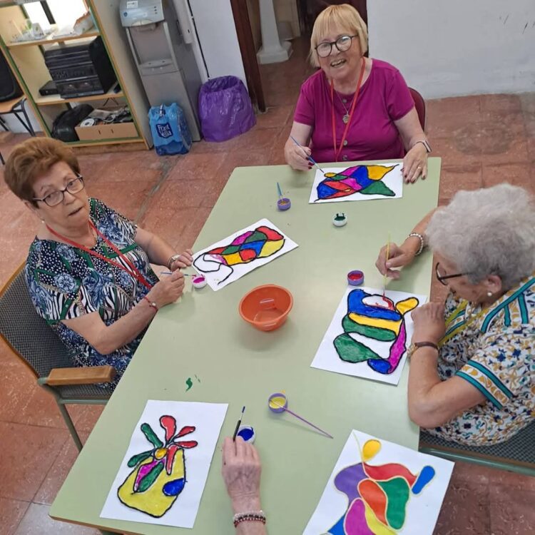 Los talleres de respiro de ACUDE un éxito para mayores y cuidadores