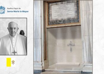 Así es la tumba del Papa Francisco I