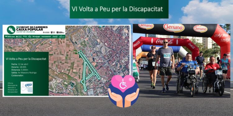 Este sábado 12 de Abril arranca la "VI Volta a Peu per la Discapacitat" 1 Este sábado 12 de Abril arranca la «VI Volta a Peu per la Discapacitat»