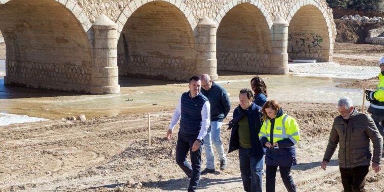 La Diputació de Valéncia aborda la última fase antes de la reapertura del pont de la Fallereta de Turís