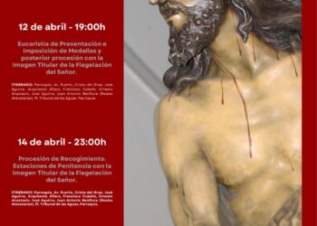 Procesión de recogimiento en la Real Hermandad de la Flagelación del Señor