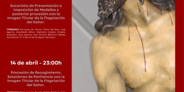 Procesión de recogimiento en la Real Hermandad de la Flagelación del Señor
