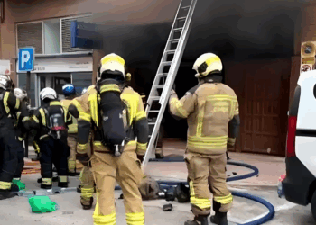 Noche de trabajo intenso en el Consorci Provincial de Bombers de Valéncia