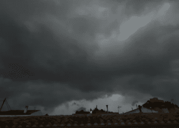 La borrasca Nuria deja mayores precipitaciones de lo esperado en Valencia