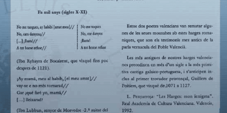 El romanç mossàrap en el Regne de Valéncia 1 El romanç mossàrap en el Regne de Valéncia