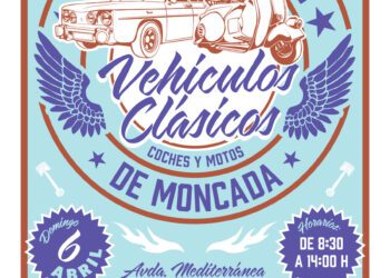 Moncada acoge la VI Concentración de Vehículos Clásicos con más de 400 participantes