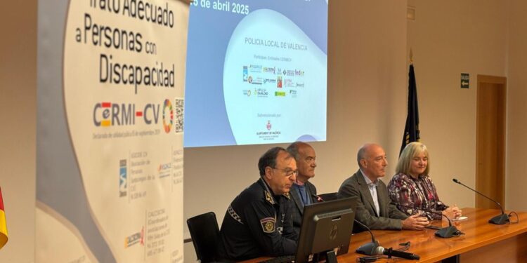 CERMI CV impulsa un curso pionero de formación inclusiva para la Policía Local de Valéncia