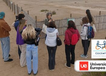COCEMFE CV reivindica la inclusión en espacios naturales con alumnos en Grado de Turismo de la Universidad Europea