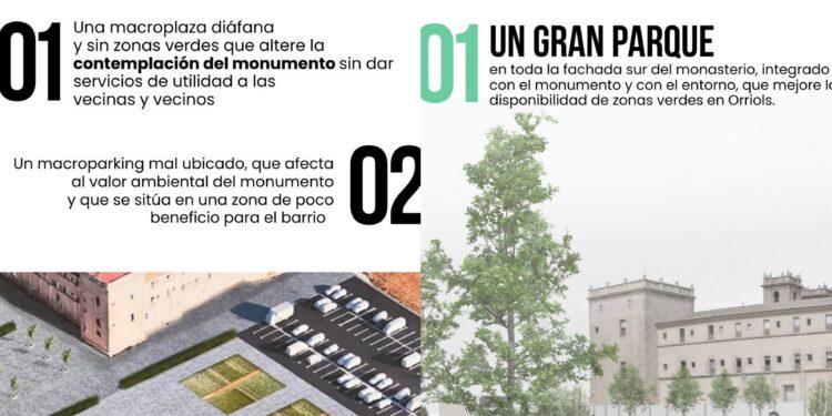 Los vecinos de Orriols rechazan el macroparking junto a San Miguel de Los Reyes y quieren un macrojardín 1 Los vecinos de Orriols rechazan el macroparking junto a San Miguel de Los Reyes y quieren un macrojardín