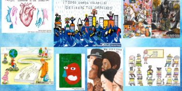 Premiados del XX Concurso de dibujo sobre derechos humanos del Defensor del Pueblo