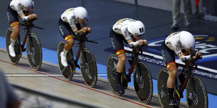 La Selección Española de Pista se concentra en Valéncia con el foco en la persecución por equipos