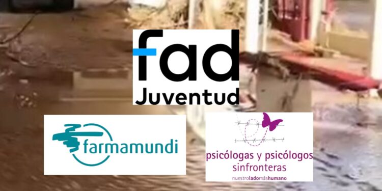 Fad Juventud firma convenios con «Farmamundi» y «Psicólogas y Psicólogos sin Fronteras» para ayudar a jóvenes afectados por la DANA