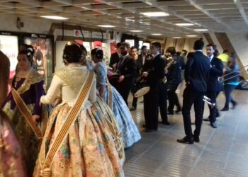 Metrovalencia facilitó en marzo 9,1 millones de desplazamientos