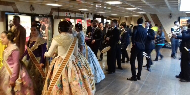 Metrovalencia facilitó en marzo 9,1 millones de desplazamientos