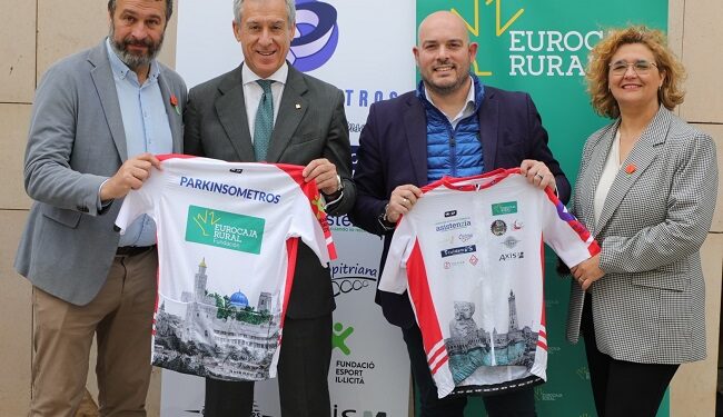 600 kilómetros por una causa: Elche impulsa el Reto PARKINSOMETROS con apoyo de Eurocaja Rural