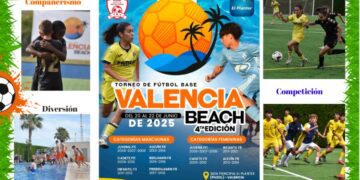 Llega la 4ª edición del torneo «Valéncia Beach Cup 2025» de fútbol base