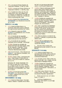 Cullera inicia mañana sus Fiestas Mayores con multitud de actos para todos los gustos 8 programa fiestas cullera 4