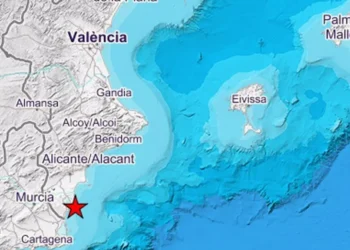Terremoto de magnitud 2,8 sacude la costa de Torrevieja