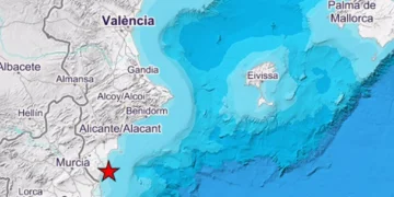Terremoto de magnitud 2,8 sacude la costa de Torrevieja