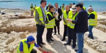 Alicante descubre una villa romana en La Almadraba, asociada a Lucentum,que será visitable