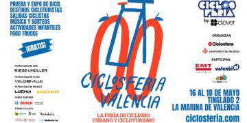 Ciclosferia, la feria del ciclismo vuelve a Valencia con una marcha ciclista