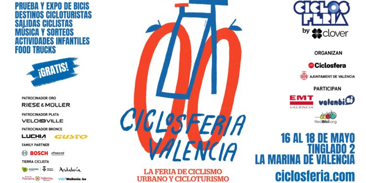 Ciclosferia, la feria del ciclismo vuelve a Valencia con una marcha ciclista 1 Ciclosferia, la feria del ciclismo vuelve a Valencia con una marcha ciclista