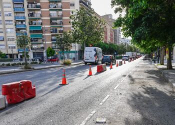 Inician las obras del nuevo carril bici en Tres Forques