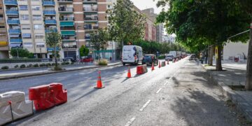 Inician las obras del nuevo carril bici en Tres Forques