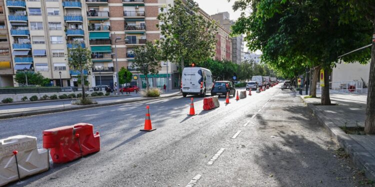 Inician las obras del nuevo carril bici en Tres Forques