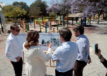 Nueva zona de juegos infantiles junto al Gulliver cuya obra pagará la empresa PAVASAL