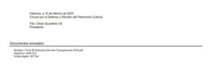 Generalitat Valenciana: suspenso en transparencia