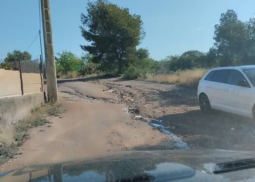 El ayuntamiento de Náquera abandona a los vecinos de Pont del Moliner