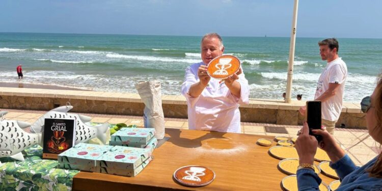 Pepe Cotaina endulza El Camino del Santo Grial con una creación única 1 Pepe Cotaina endulza El Camino del Santo Grial con una creación única