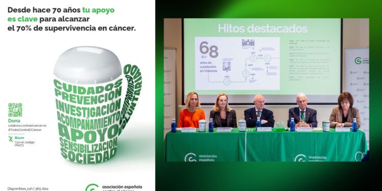 La AECC Valéncia refuerza su compromiso con los pacientes oncológicos y crece un 32% en atenciones en 2024