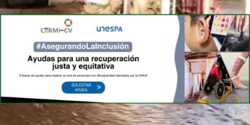 Abierto el plazo de ayudas del CERMI CV y UNESPA para personas con discapacidad afectadas por la DANA