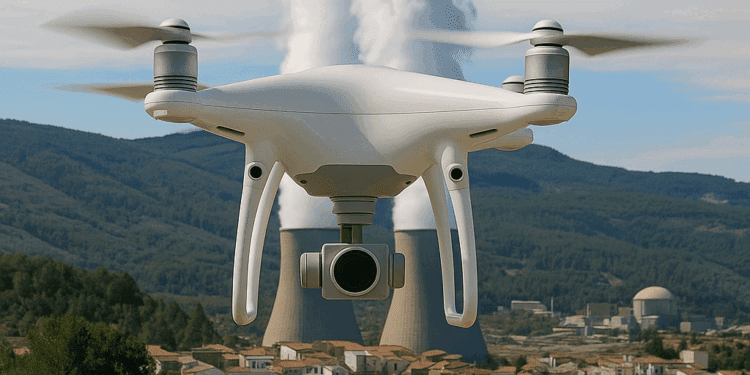 Denunciado un hombre por sobrevolar con un dron la Central Nuclear de Cofrentes sin autorización 1 Denunciado un hombre por sobrevolar con un dron la Central Nuclear de Cofrentes sin autorización