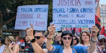 2.500 personas en la Manifestación de la Huelga general según Delegación del Gobierno