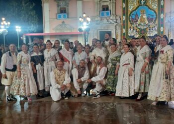 Lo Rat Penat celebra els 50 anys de la Dansà a la Mare de Deu dels Desamparats