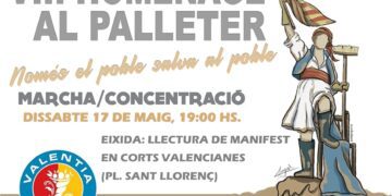 Homenaje al héroe valenciano Vicent Doménech "El Palleter" que declaró la guerra a los franceses este sábado por Valentia Forum