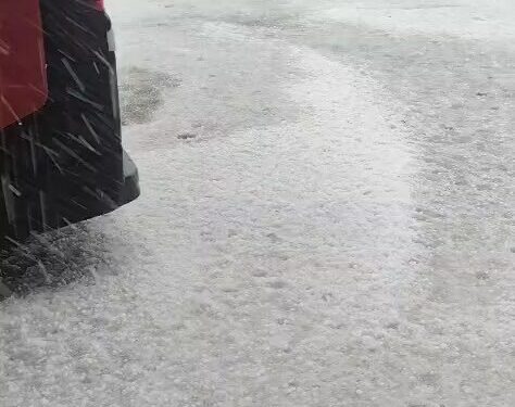 Las precipitaciones dejan una impresionante tormenta con pedrisco con 37 litros en 20 minutos en l'Olleria 1 Las precipitaciones dejan una impresionante tormenta con pedrisco con 37 litros en 20 minutos en l'Olleria