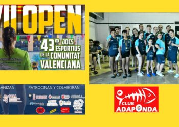 Adaponda brilla en el VII Open Aquatic Campanar de natación adaptada