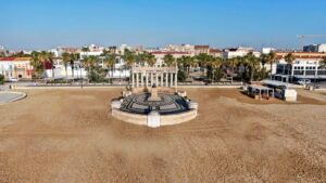 El Ayuntamiento de Valencia plantea a Costas tres alternativas de emplazamiento para la reconstrucción del antiguo Monumento a Sorolla