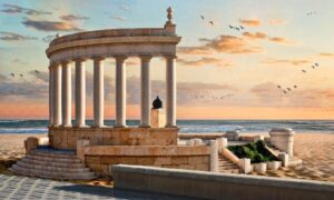 El Ayuntamiento de Valencia plantea a Costas tres alternativas de emplazamiento para la reconstrucción del antiguo Monumento a Sorolla