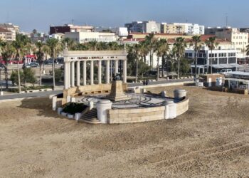 El Ayuntamiento de Valencia plantea a Costas tres alternativas de emplazamiento para la reconstrucción del antiguo Monumento a Sorolla 1 El Ayuntamiento de Valencia plantea a Costas tres alternativas de emplazamiento para la reconstrucción del antiguo Monumento a Sorolla