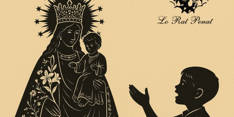 Lo Rat Penat es suma a la festivitat de la Mare de Deu dels Desamparats en actes culturals i religiosos