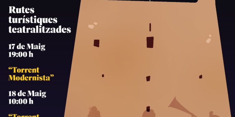 Torrent nueva edición de la ruta "Torrent Modernista" dentro de las "Rutes del Temps" 1 Torrent nueva edición de la ruta "Torrent Modernista" dentro de las "Rutes del Temps"
